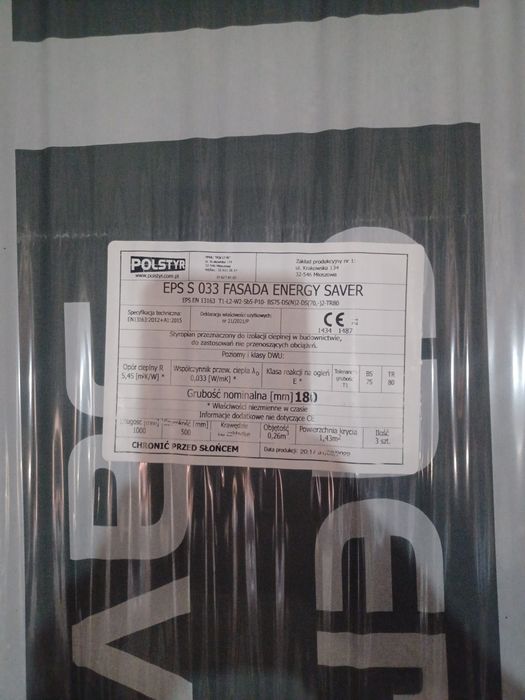 Styropian fasadowy 18cm 033