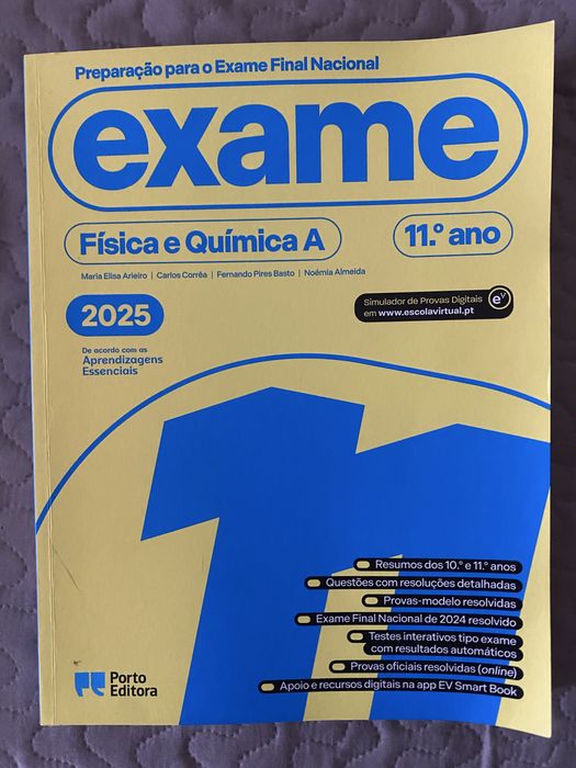 Manual preparatório Exame Nacional FQ A 11ºano