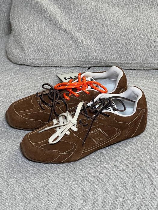 Замшеві/шкіряні кросівки MiuMiu! розмір 40-41