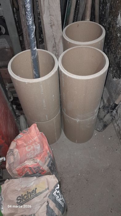 Pustak kominowy fi 200  systemowy wentylacja