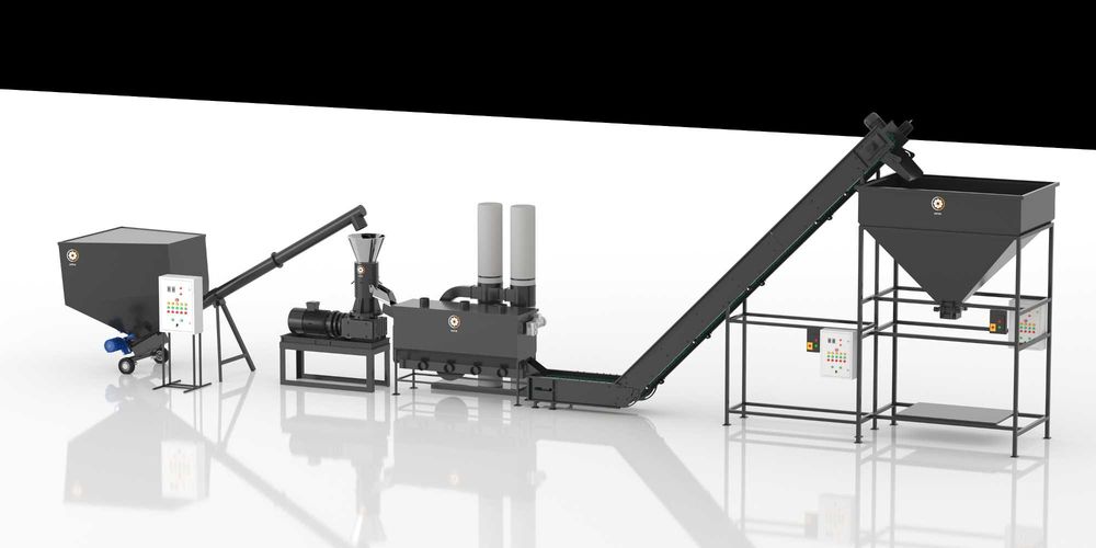 Linia do produkcji peletu do  400kg/h