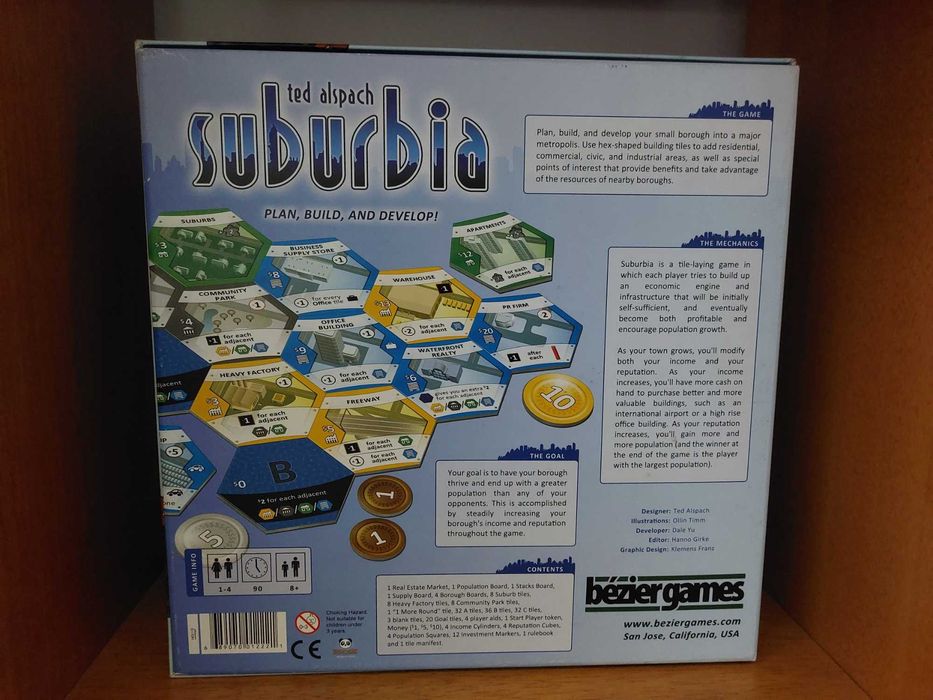 Suburbia (Board Game Jogo de Tabuleiro)