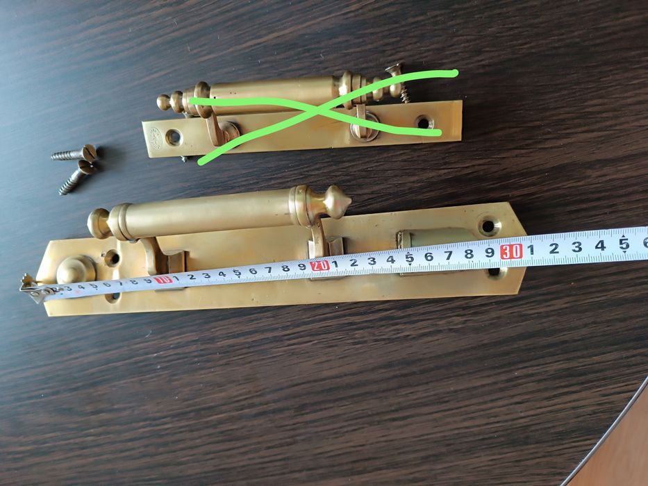 Латунна ручка дореволюційна