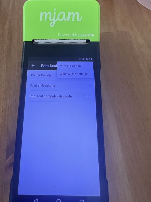 Касовий апарат, POS-термінал,Sunmi V2 PRO + NFC + принтер чеків
