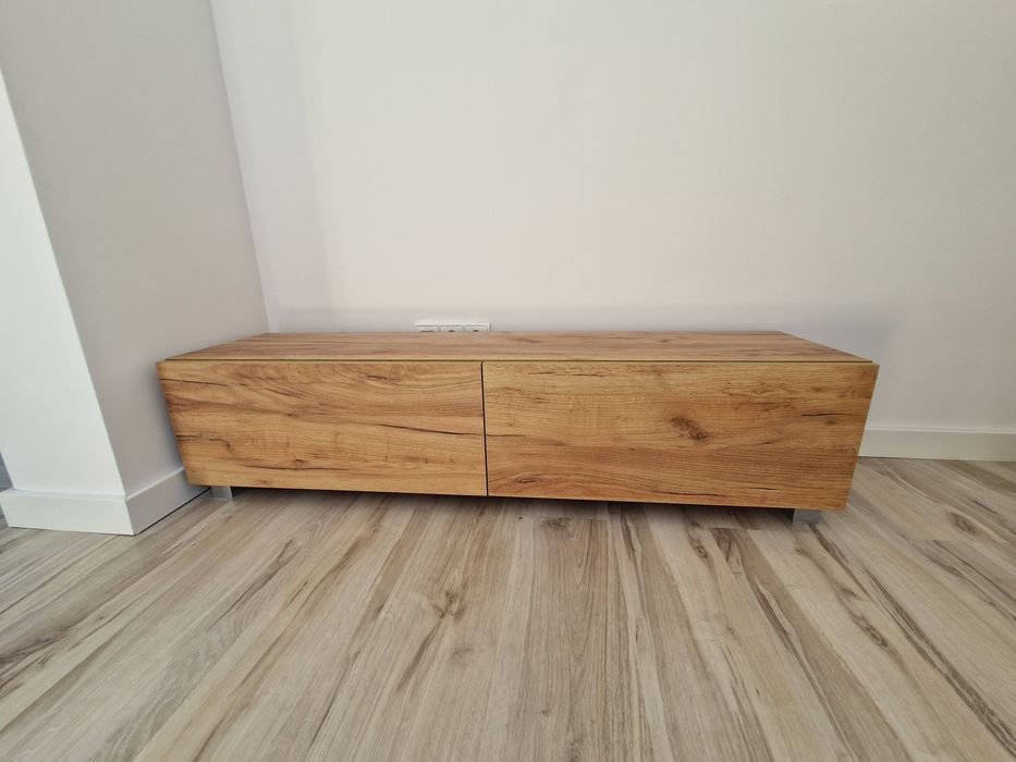 Szafka RTV Dąb Craft stojąca 140cm