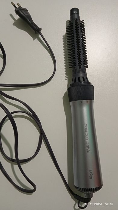 Фен-щітка braun maxi curls & style