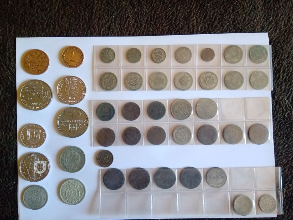Moedas antigas tenho mais só pedir
