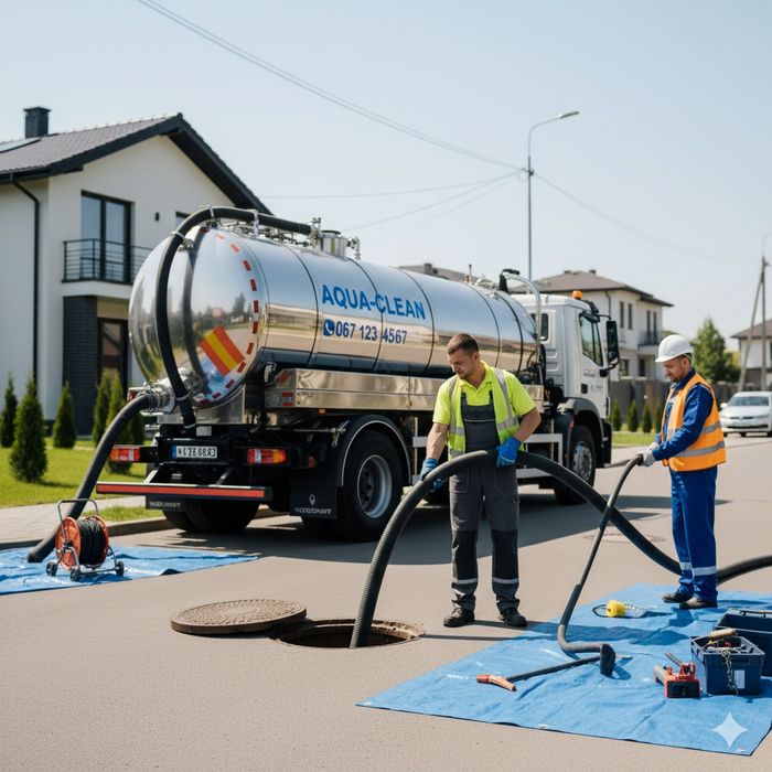 Асенізатор викачка зливних ям туалетів недорого
