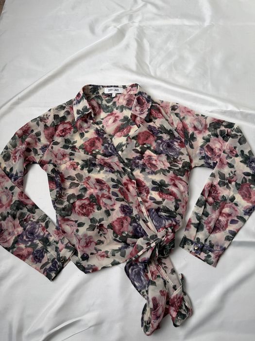 Блуза шифоновая