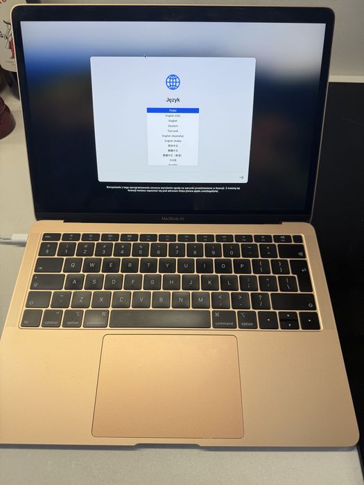 Macbook air 13 2018 rose gold 8gb/128gb Koluszki • OLX.pl