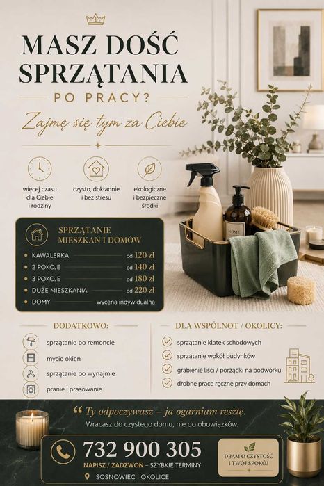 Sprzątanie cleaning services