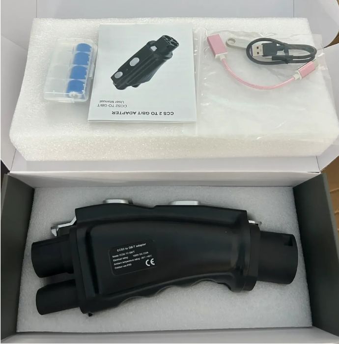 Оренда перехідника CCS2 – GBT DC 250А для електромобілів