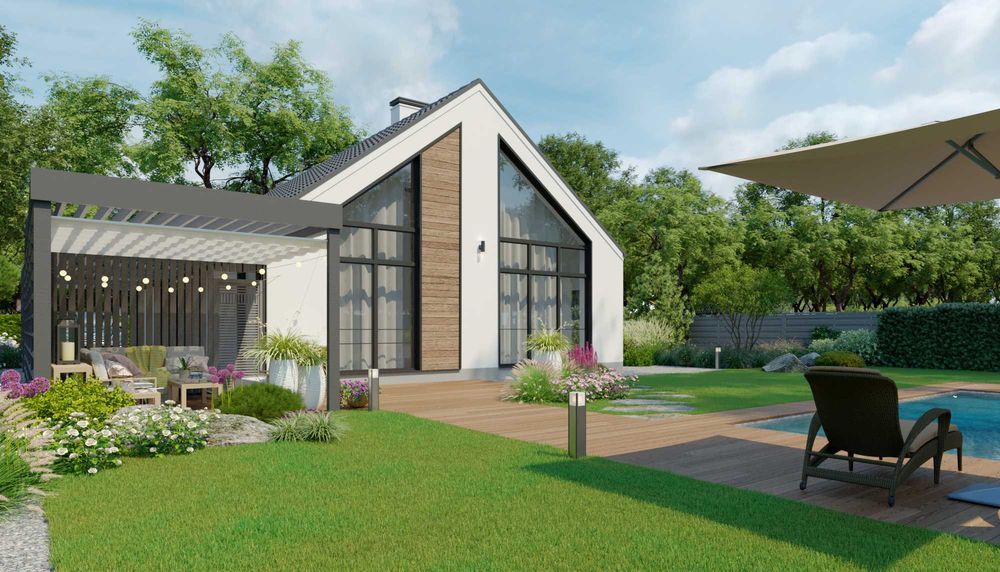 Продаж котеджу 125 кв.м, в містечку Gardd House, розстрочка 24 міс