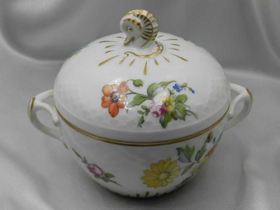 Piękna cukiernica z konikiem morskim Bing & Grondal  1948-52r.