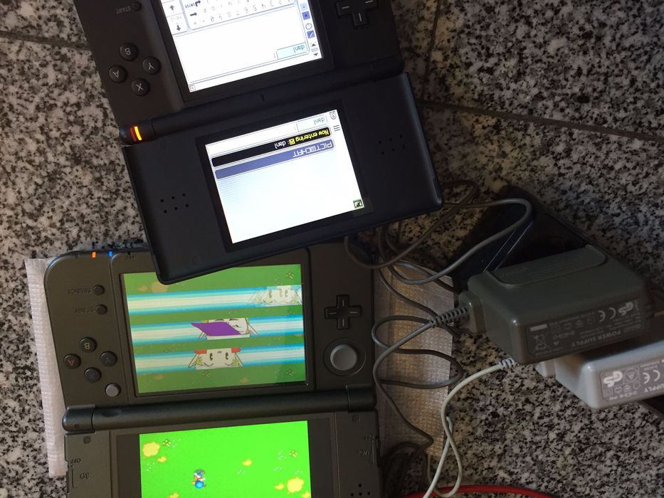 DS Lite  advance carregador DS 3DS XL 2DS Nintendo transformador cabo