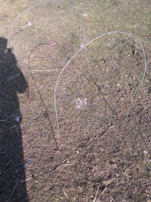 Arco para estufins hortícolas