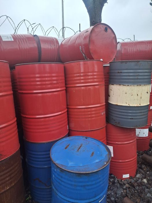 Бочка металева б/в