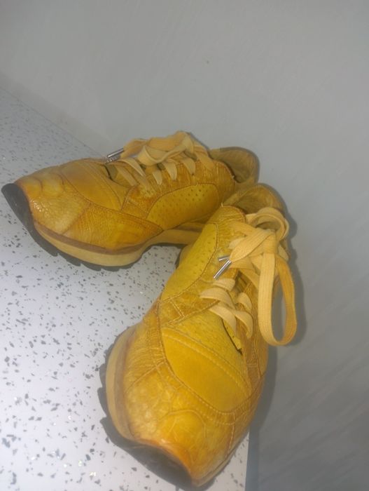 Чоловічі туфлі з натуральної шкіри крокодила