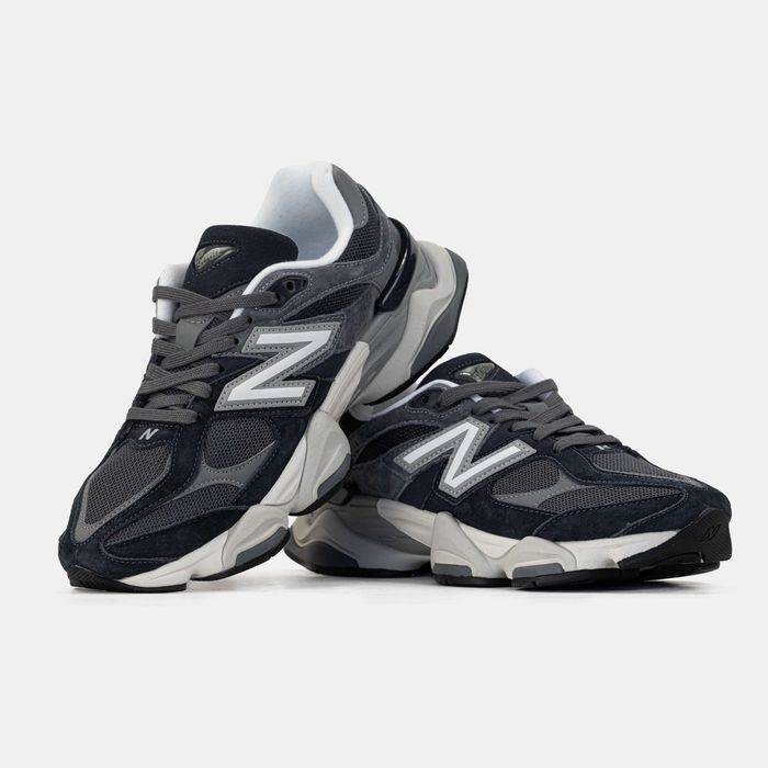 Мужские кроссовки New Balance 9060 Black Blue Grey White. 41-45