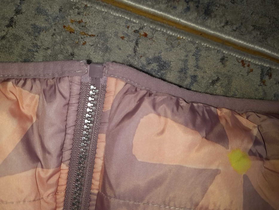 Coccodrillo 116 kurtka przejściowa dwustronna kwiatki