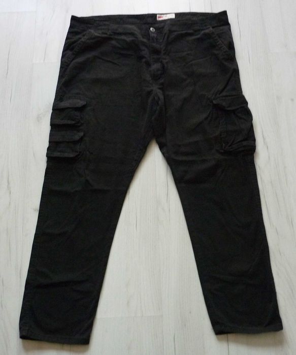 Duże męskie spodnie jeansowe bojówki WRANGLER 3XL W42 L30 STRETCH USA!