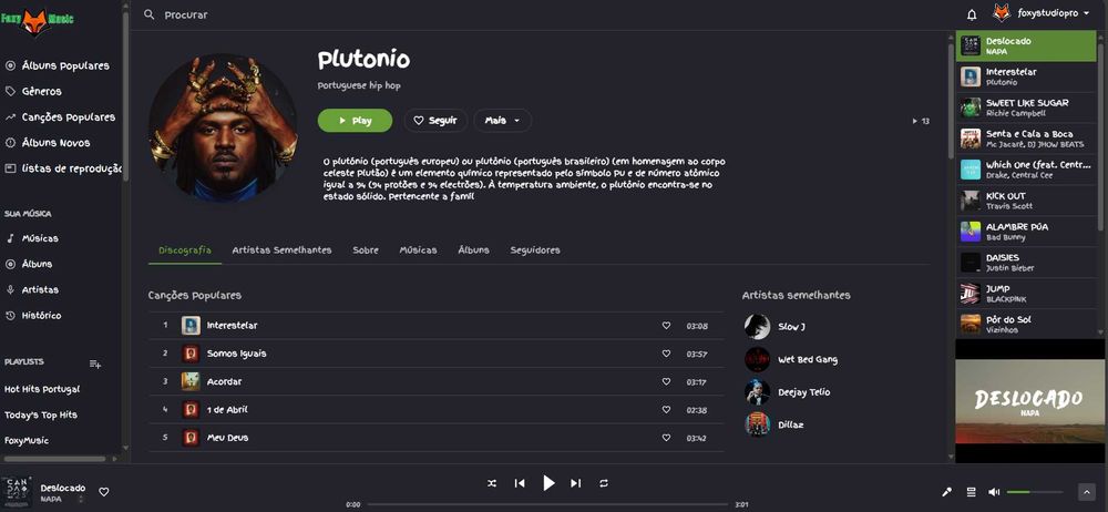 FoxyMusic - Musica Ilimitada