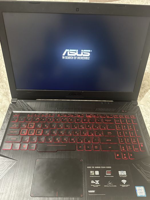 Ноутбук игровой 120hz Asus tuf gaming fx504