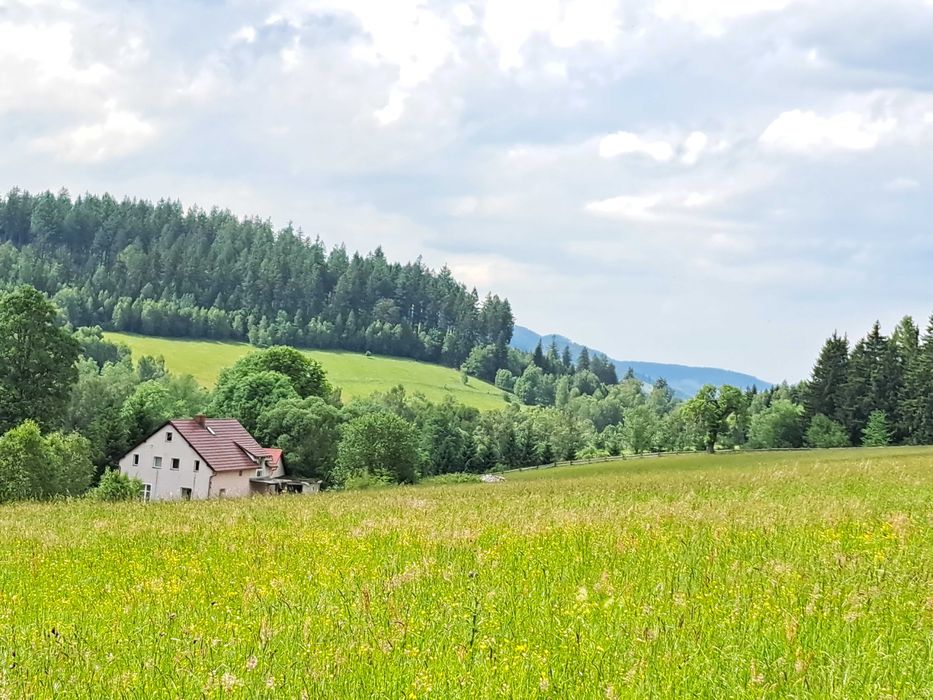 widokowa uzbrojona działka budowlana w Górach Sowich