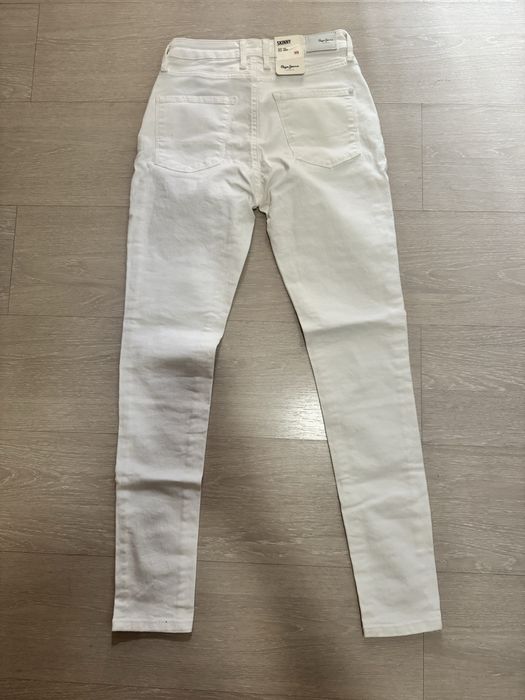 Calça ganga Pepe Jeans brancas