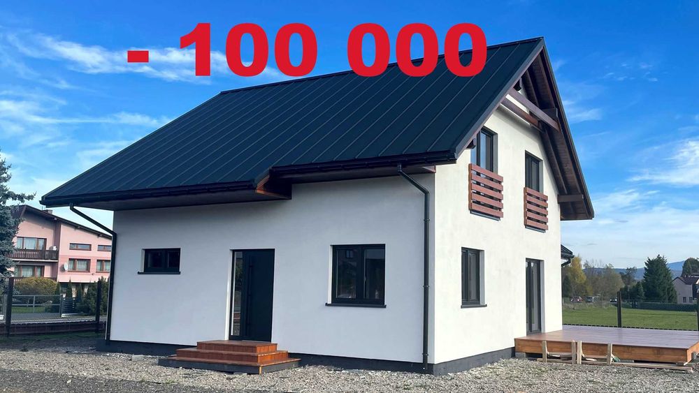 NOWY Dom szkieletowy 145 m2
