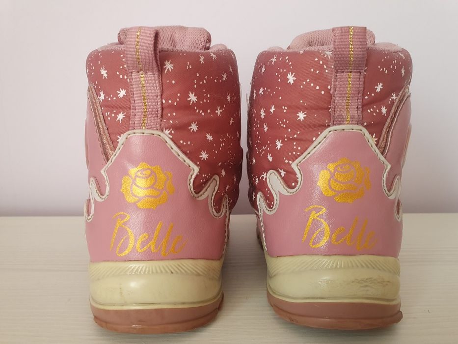 Зимові рожеві термо чобітки Geox р. 26