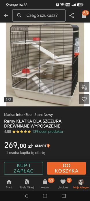Klatka dla gryzonia
