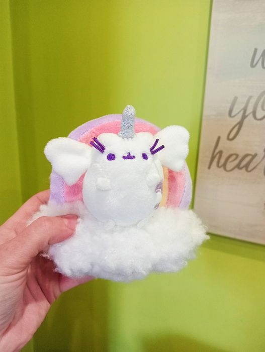 Pusheen jednorożec na chmurze Magnez! Kolekcjonerska  Unikat!  figurka