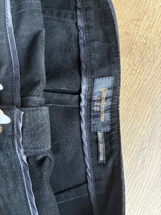 Spodniczka Stradivarius mini zamsz naturalny S