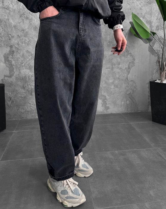 Джинси чоловічі широкі baggy/balloon jeans, штани баггі | Джинсы багги мужские широкие Джынсы беги стиль 90 х реп ск8 rap sk8 y2k | Розмір XL