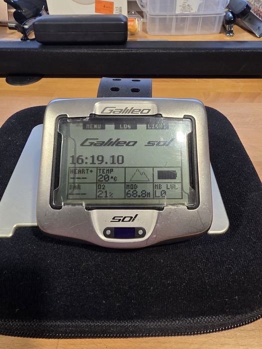 Komputer nurkowy Uwatec Galileo Sol z nadajnikiem