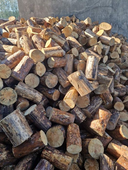 Drewno opałowe sosnowe sosna pocięta klocki