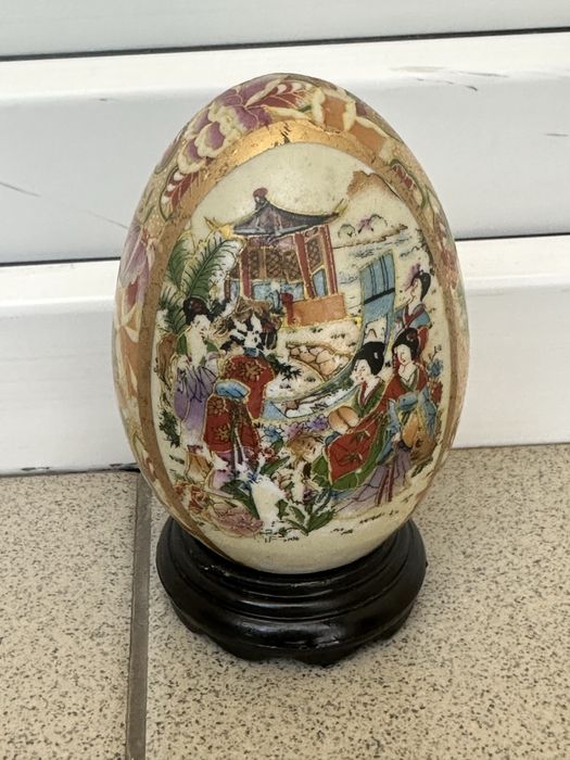 Яйцо керамика китай сацумо