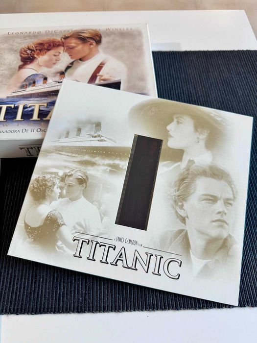 Titanic - Leonardo DiCaprio - Titanic, edição de colecionador em VHS.