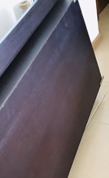 Espelho NOVO de caixa madeira carvalho wengue