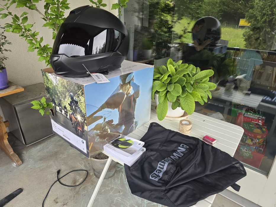 Nowy BMW System 7 Carbon Szczekowy S Kask  Czarna Szyba Cena regularna 3229zl