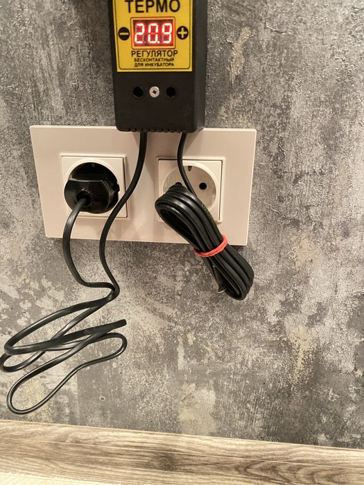 Цифровий терморегулятор ЦТРі зі шнуром для інкубаторів