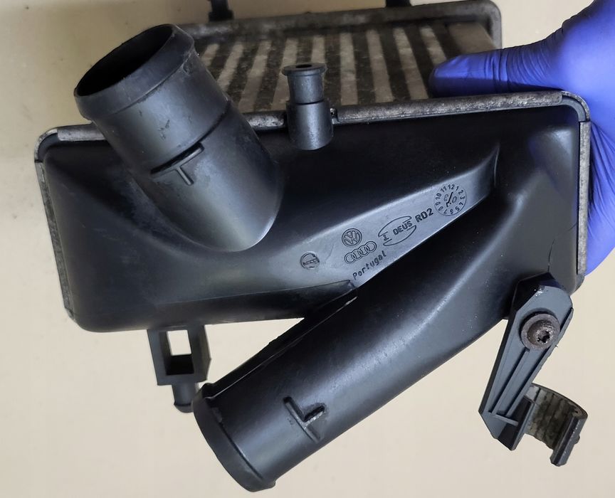 chłodnica intercooler powietrza czujnik audi a4 b6 b7 8e 2.5 tdi oe