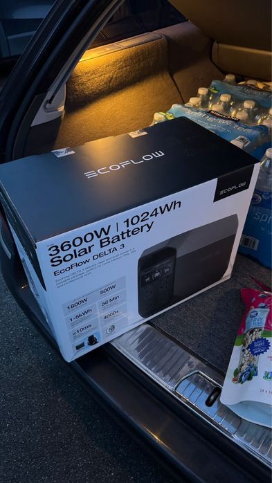 EcoFlow delta3 3600w/1024wh