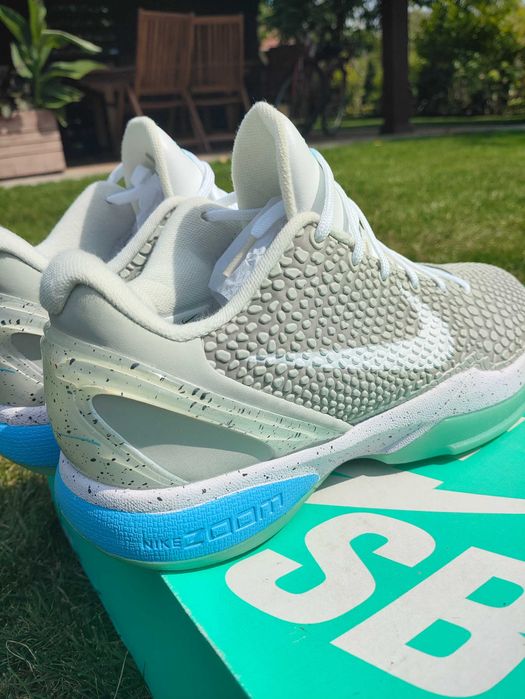 Buty do koszykówki Nike Zoom Kobe 6 Protro White