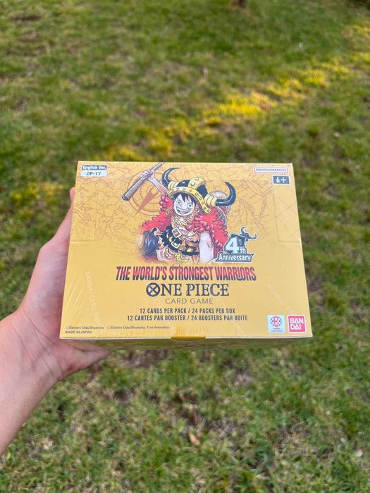 OP17 The World's Strongest Warriors Booster Box