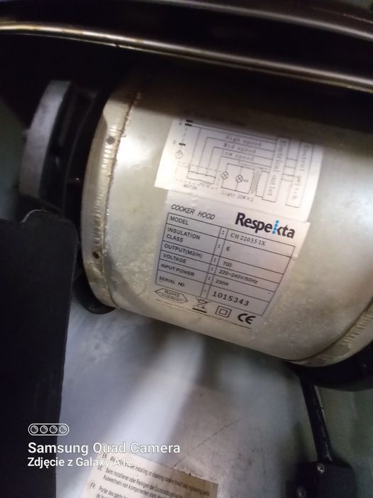 Okap kuchenny Respekta