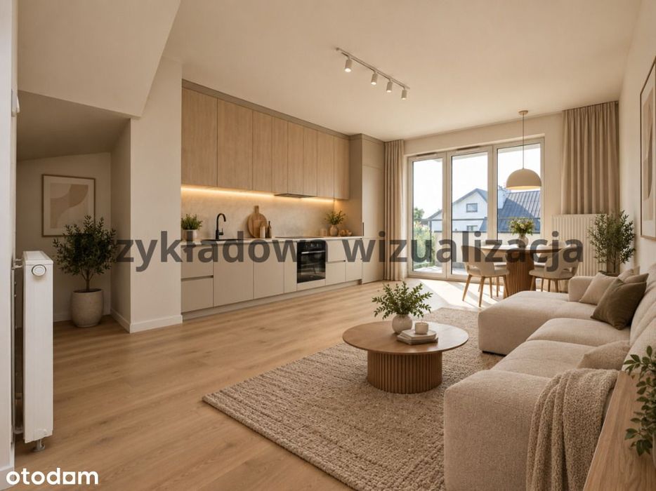 dwupoziomowy apartament w stanie deweloperskim