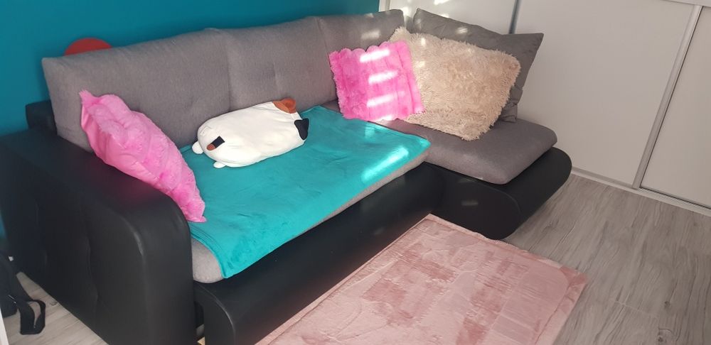 Narożnik z funkcją spania