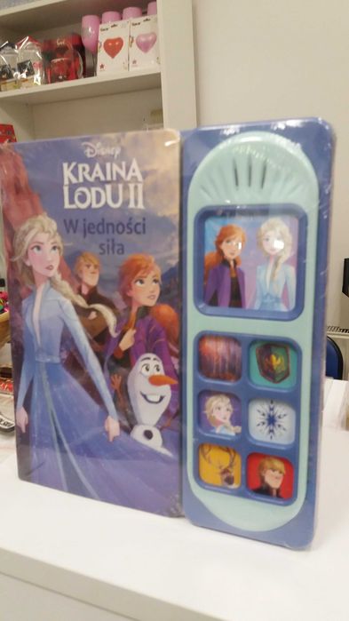 Książka dla dzieci - KRAINA LODU - Disnay